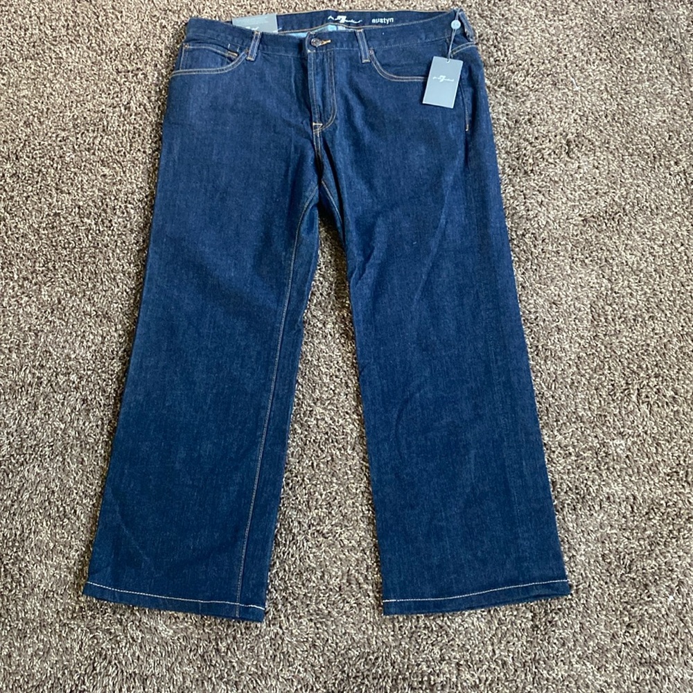 7 for all mankind austyn  jeans, size 36